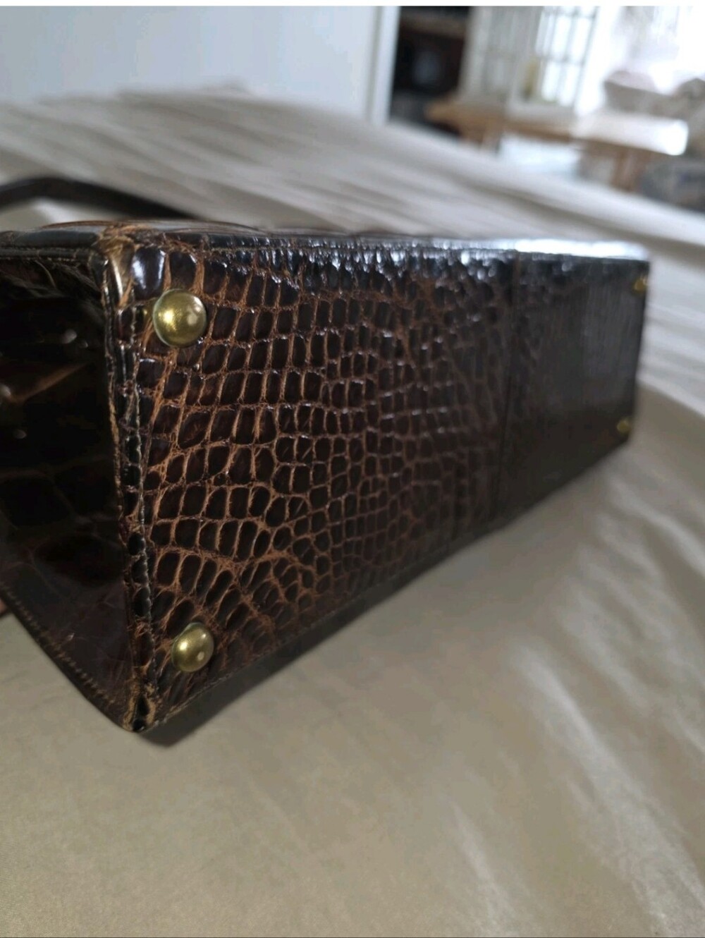 Vintage Alligator Bag - Picture 7 of 14